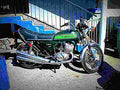 Kawasaki KH 250 1978 5 motorbike A4 Photo Print