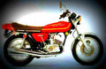 Kawasaki KH 500 1976 1 motorbike A4 Photo Print