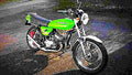 Kawasaki KH 500 1976 2 motorbike A4 Photo Print