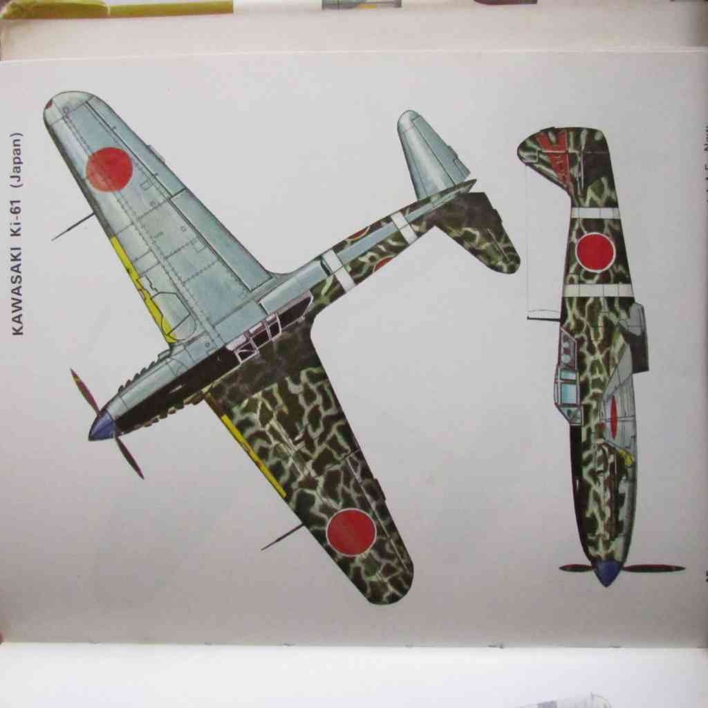 Kawasaki KI 61 Model 1B Japan 1944 A4 Photo Print