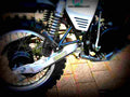 Kawasaki KL 250 1982 2 motorbike A4 Photo Print
