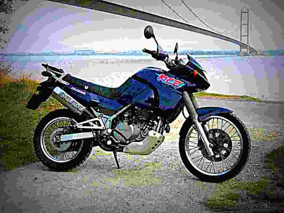 Kawasaki KLE 500 1992 4 motorbike A4 Photo Print