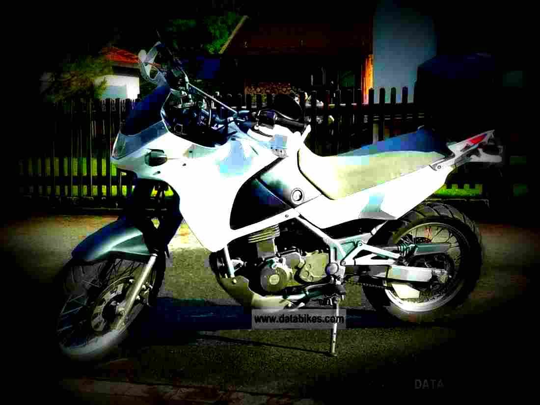 Kawasaki KLE 500 1992 6 motorbike A4 Photo Print