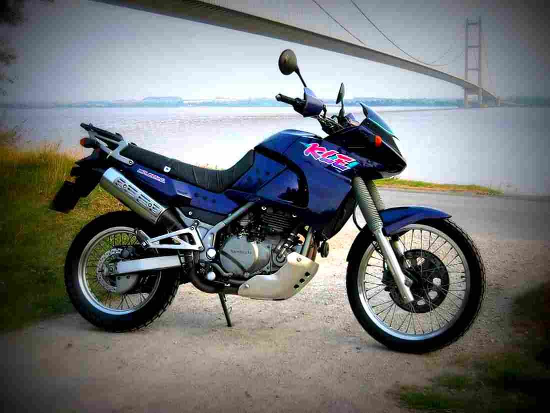 Kawasaki KLE 500 2000 6 motorbike A4 Photo Print