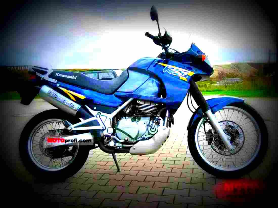 Kawasaki KLE 500 2001 5 motorbike A4 Photo Print