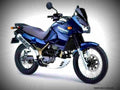 Kawasaki KLE 500 (reduced effect) 1991 1 motorbike A4 Photo Print