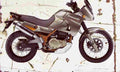 Kawasaki KLE500 2005 Aged Vintage A4 Photo Print