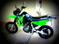Kawasaki KLR 250 1987 3 motorbike A4 Photo Print