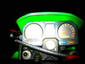 Kawasaki KLR 250 1989 3 motorbike A4 Photo Print