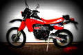 Kawasaki KLR 250 (reduced effect) 1992 5 motorbike A4 Photo Print
