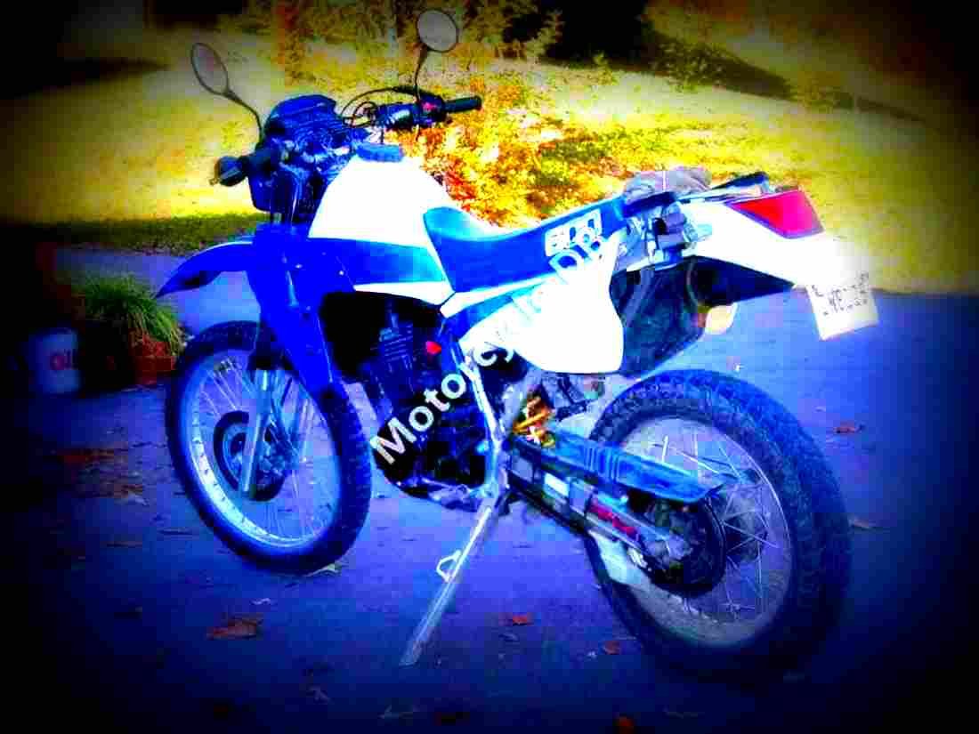 Kawasaki KLR 600 E 1985 6 motorbike A4 Photo Print