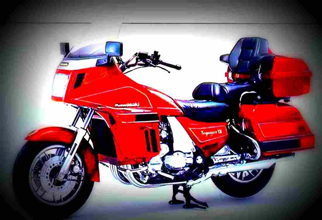 Kawasaki KLR 600 E 1990 5 motorbike A4 Photo Print
