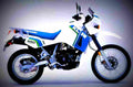 Kawasaki KLR 650 1987 1 motorbike A4 Photo Print