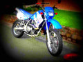 Kawasaki KLR 650 1988 3 motorbike A4 Photo Print