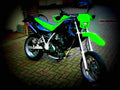 Kawasaki KLR 650 1996 6 motorbike A4 Photo Print