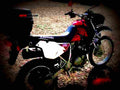 Kawasaki KLR 650 1997 2 motorbike A4 Photo Print