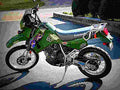 Kawasaki KLR 650 2000 1 motorbike A4 Photo Print