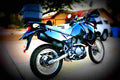 Kawasaki KLR 650 2009 5 motorbike A4 Photo Print