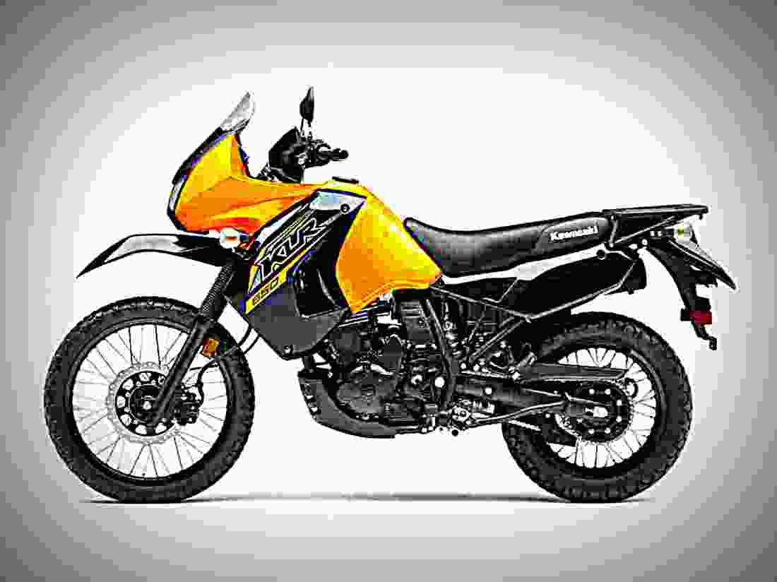 Kawasaki KLR 650 2018 1 motorbike A4 Photo Print
