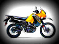 Kawasaki KLR 650 2018 4 motorbike A4 Photo Print