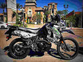 Kawasaki KLR 650 Camo 2018 3 motorbike A4 Photo Print