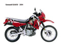 Kawasaki KLR650 2004 motorbike A4 Photo Print