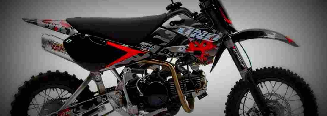 Kawasaki KLX 110 2009 1 800x284 motorbike A4 Photo Print