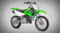 Kawasaki KLX 110 2019 2 motorbike A4 Photo Print