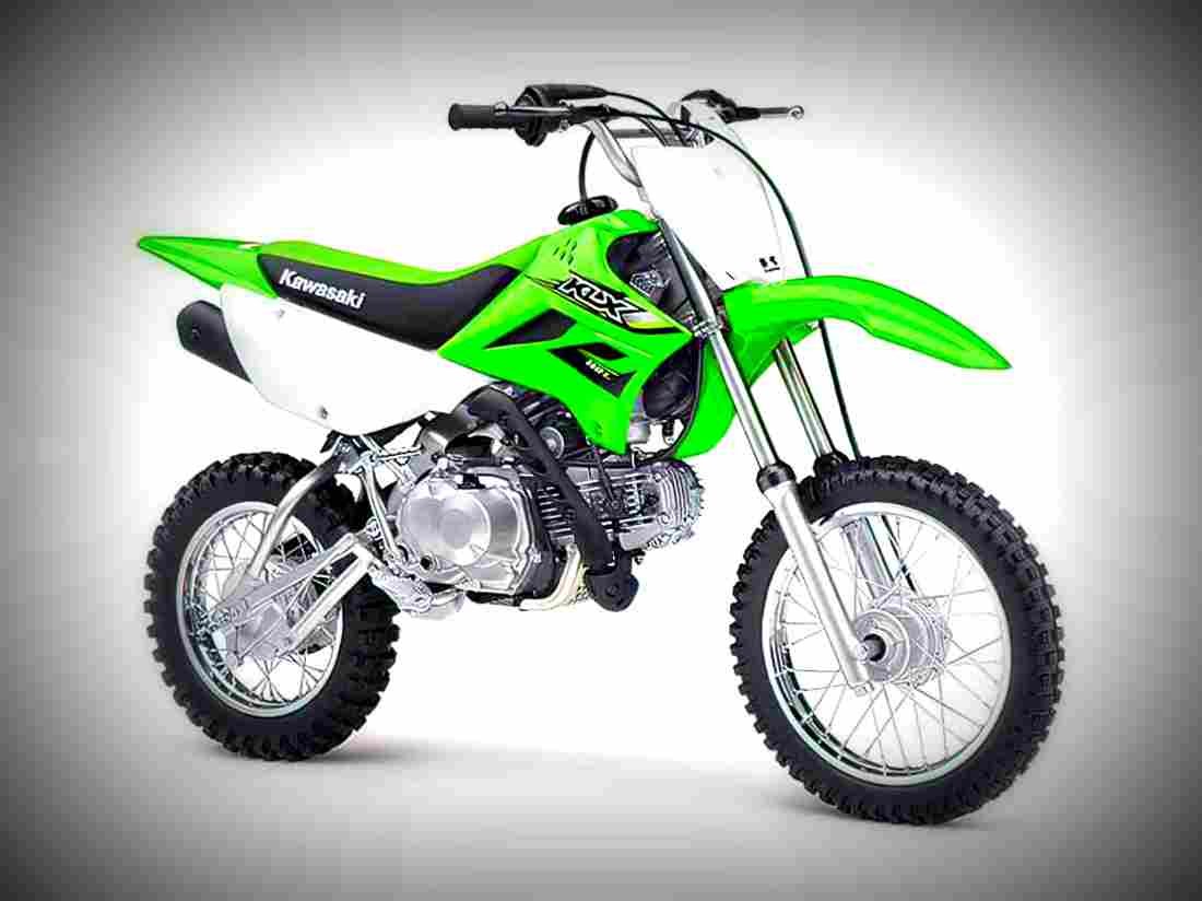Kawasaki KLX 110L 2017 2 motorbike A4 Photo Print