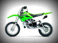 Kawasaki KLX 110L 2019 3 motorbike A4 Photo Print