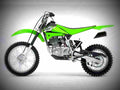 Kawasaki KLX 125 KLX 125 6 motorbike A4 Photo Print