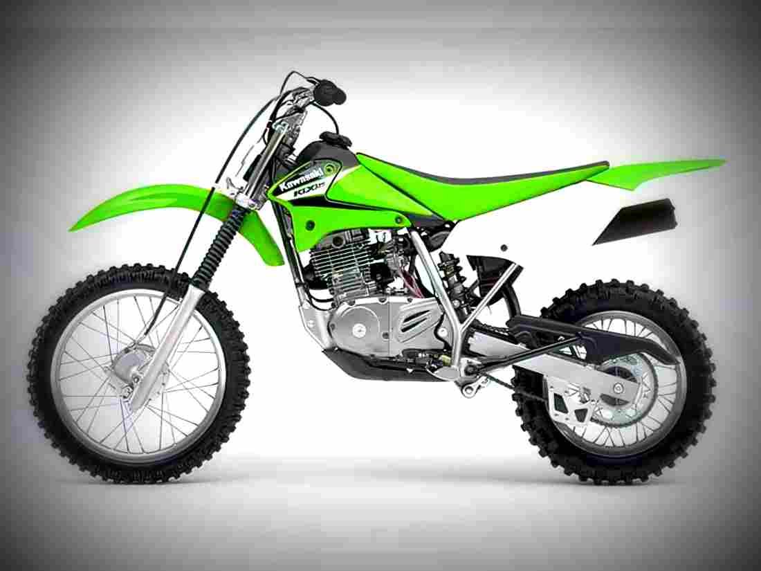 Kawasaki KLX 125 KLX 125 6 motorbike A4 Photo Print
