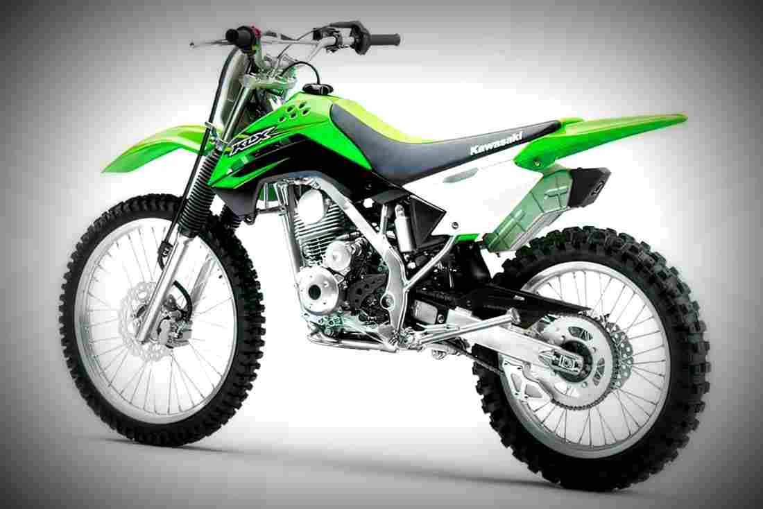 Kawasaki KLX 140 2017 4 motorbike A4 Photo Print
