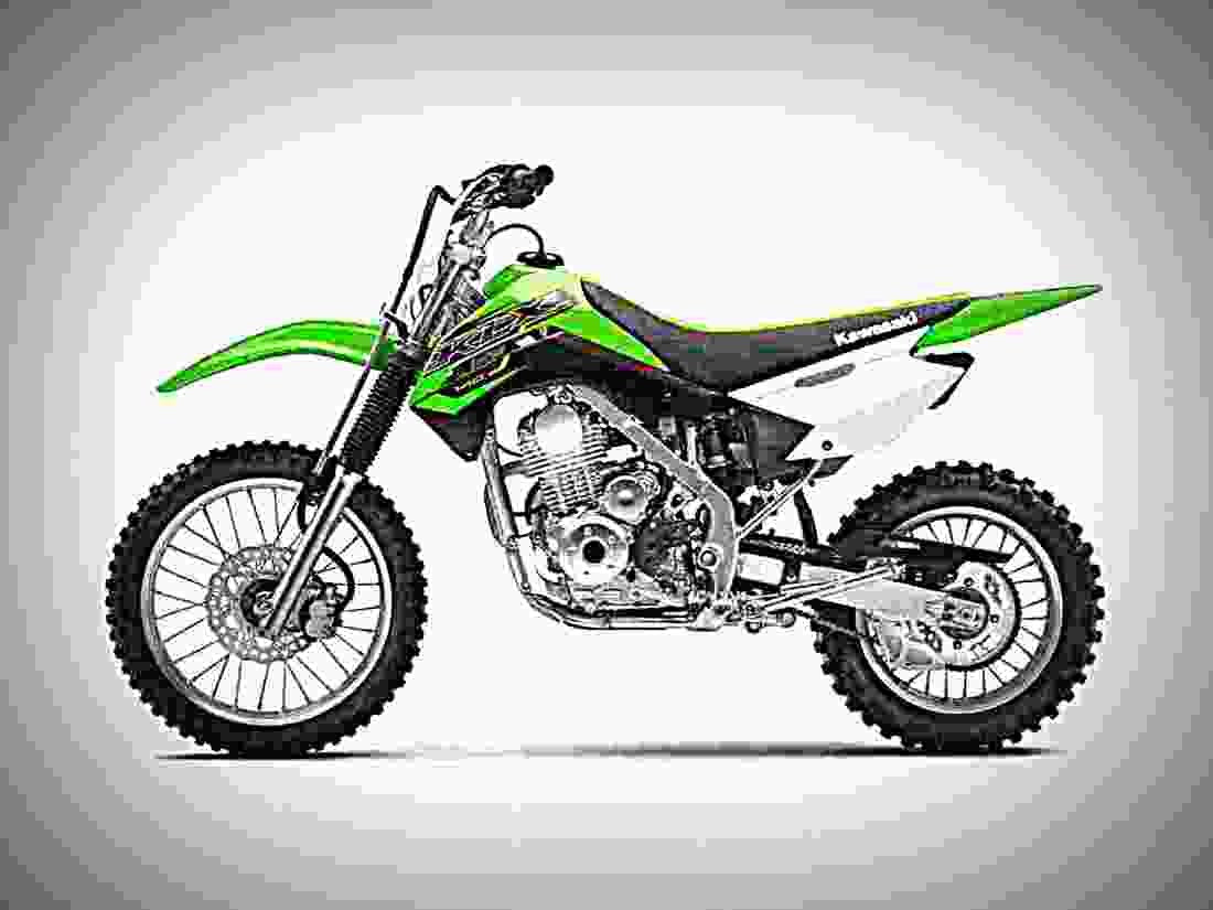 Kawasaki KLX 140 2019 2 motorbike A4 Photo Print