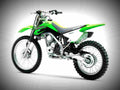 Kawasaki KLX 140G 2018 4 motorbike A4 Photo Print