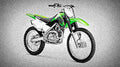 Kawasaki KLX 140G 2019 1 motorbike A4 Photo Print