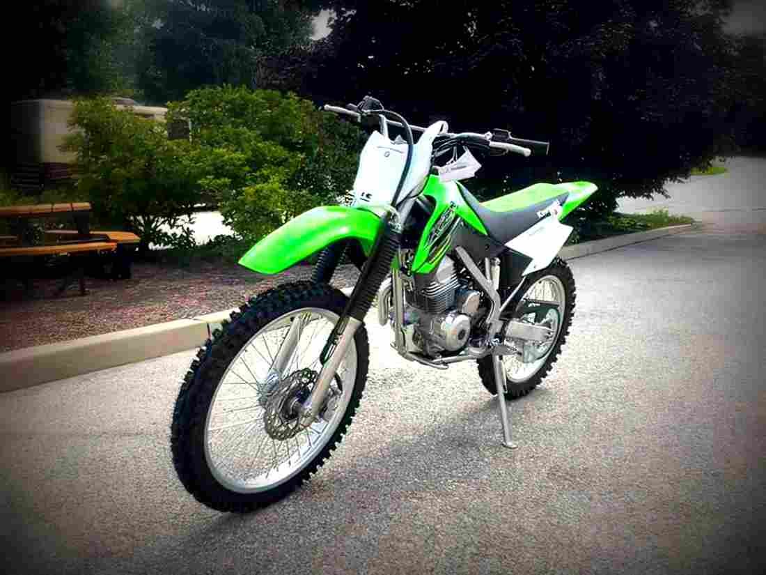 Kawasaki KLX 140G 2019 4 motorbike A4 Photo Print