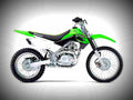 Kawasaki KLX 140L 2017 4 motorbike A4 Photo Print