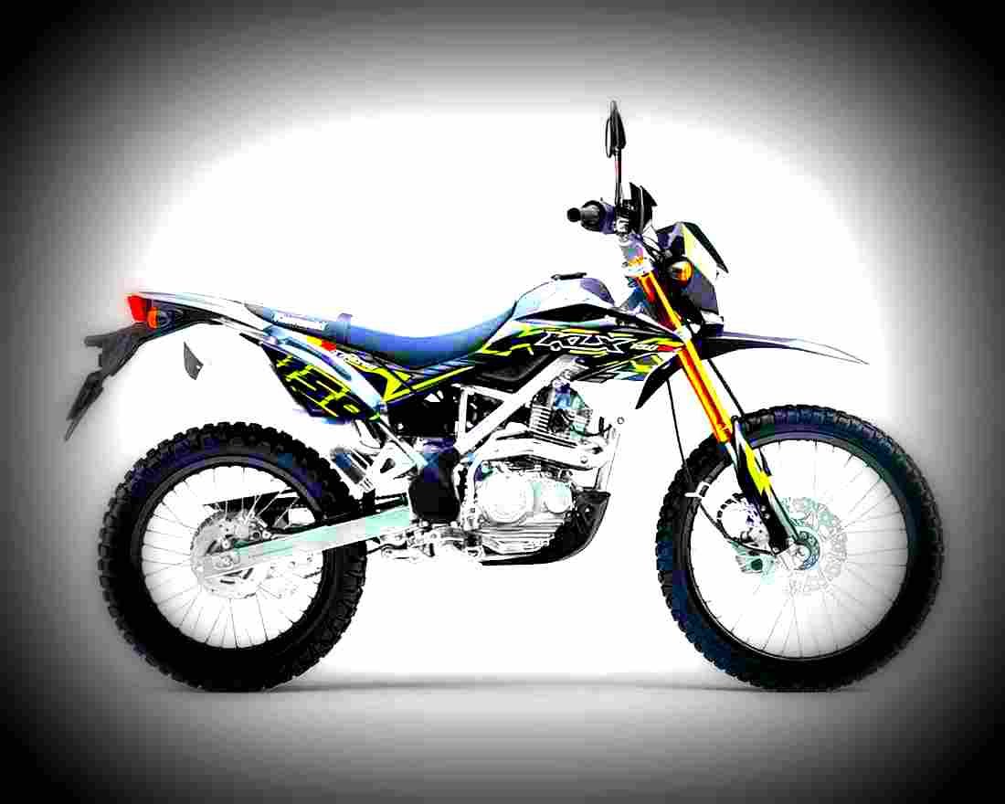 Kawasaki KLX 150 2018 4 motorbike A4 Photo Print