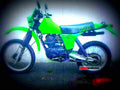 Kawasaki KLX 250 1983 1 motorbike A4 Photo Print