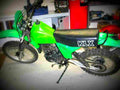 Kawasaki KLX 250 1983 5 motorbike A4 Photo Print