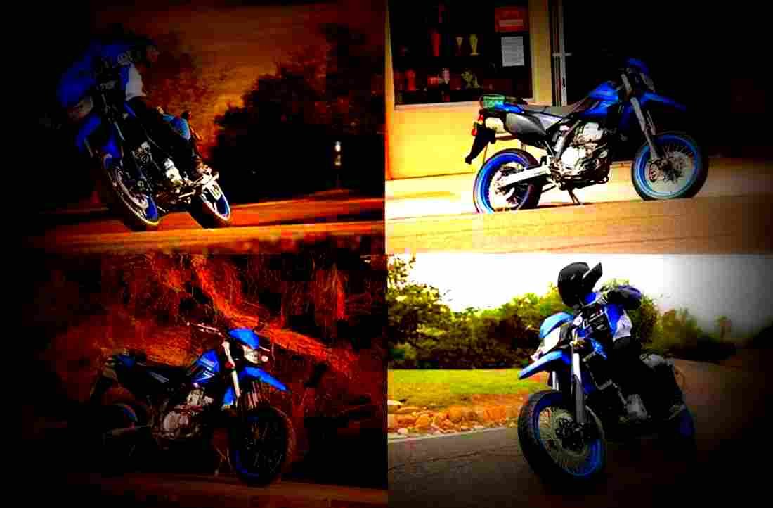 Kawasaki KLX 250 SF KLX 250 SF 5 motorbike A4 Photo Print