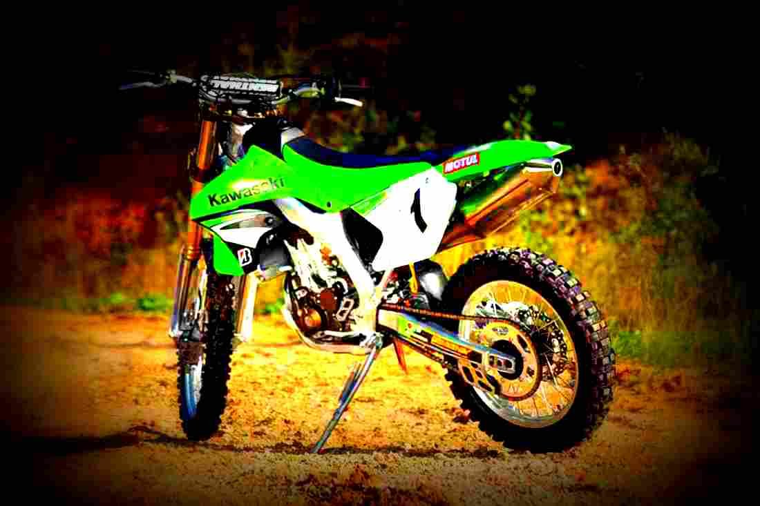 Kawasaki KLX 450 R KLX 450 R 1 motorbike A4 Photo Print
