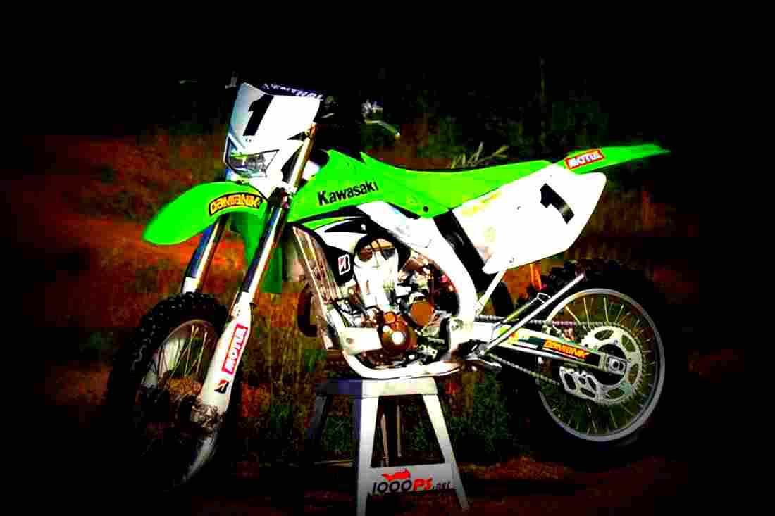 Kawasaki KLX 450 R KLX 450 R 4 motorbike A4 Photo Print
