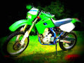Kawasaki KLX 650 1993 1 motorbike A4 Photo Print
