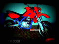 Kawasaki KLX 650 1995 4 motorbike A4 Photo Print