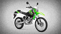 Kawasaki KLX250 2018 4 motorbike A4 Photo Print