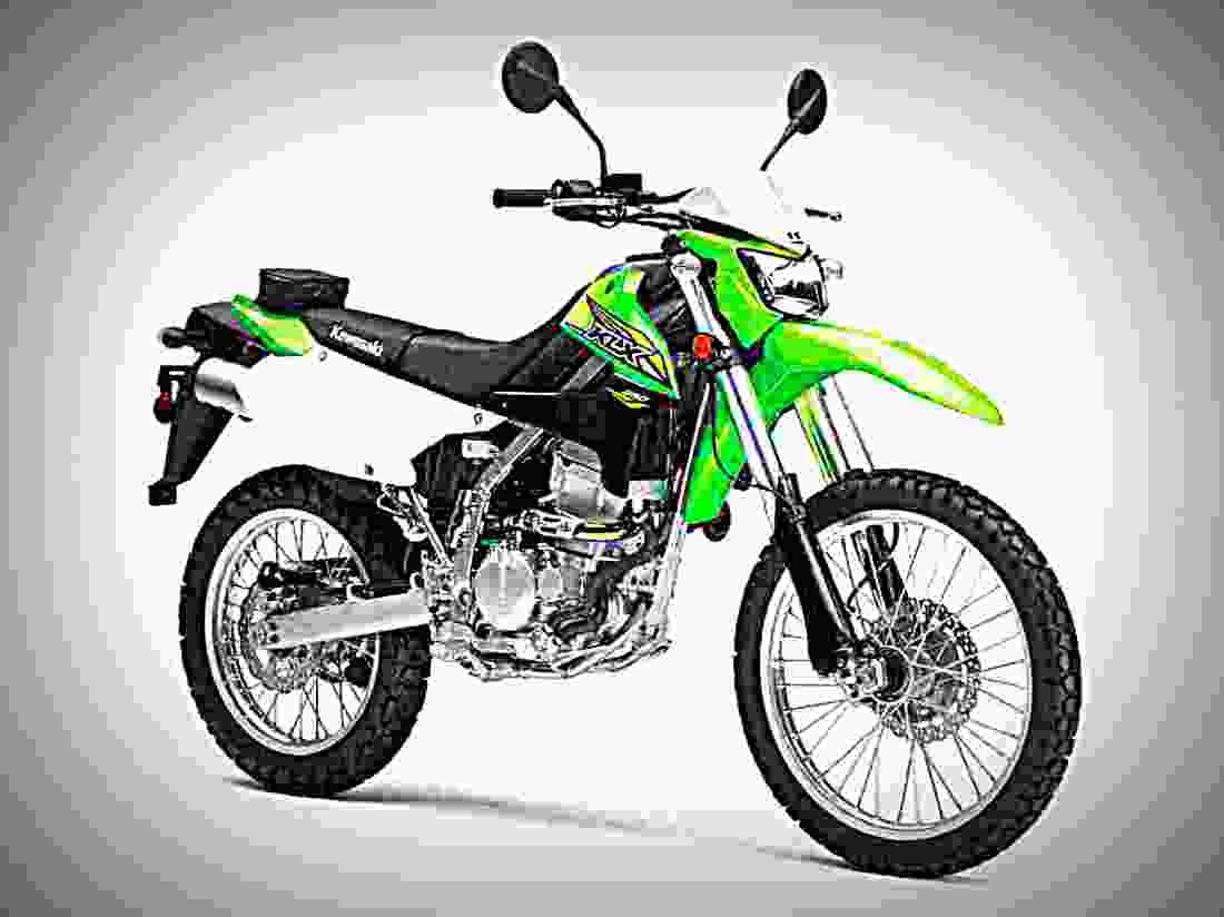 Kawasaki KLX250S 2018 4 motorbike A4 Photo Print