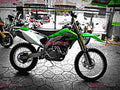 Kawasaki KLX450R 2017 2 motorbike A4 Photo Print