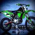 Kawasaki KLX450R 2019 2 motorbike A4 Photo Print